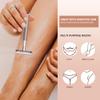 BAILI Double Edge Safety Razor Reusable Manual Long Handle Stainless Steel DE Wet Shaving for Men Women Beard Bikini Armpit Leg Hair Removal BDB3G view 4