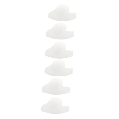 FRCOLOR 6pcs Hairline Drawing Card Beard Applicator Barber Supply Tool for Fade Guide and Beard Shaper