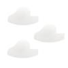 FRCOLOR 6pcs Hairline Drawing Card Beard Applicator Barber Supply Tool for Fade Guide and Beard Shaper view 4