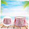 Zerodeko Portable Folding Basin for Foot Bath Travel Camping Lightweight Collapsible Basin Handle for Washing Fruits and Face Outdoor Trips view 3
