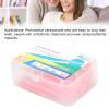 60Pcs / Box Interdental Brush for Braces, Soft Dental Tooth Picks Floss Sticks Toothpick Dental Teeth Flossing Cleaning Tool for Braces Oral Cleaning(Pink) view 3