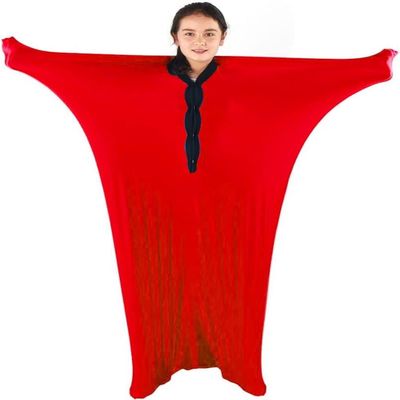 Biijuk Body Sock Sensory Sock Sensory Toys For Autistic And Sensory Processing Disorders Safe, Breathable, Calming Socks For Children With Deep Pressure (Color : Red, Size : XL)