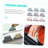 Beavorty Window Track Cleaning Brush Set 9pcs Multifunctional Groove and Gaps Cleaning Brushes for Sliding Door Window Tracks view 2