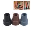 1pc 19mm Rubber Trekking Pole Cap Walking Stick Crutch Ferrule Non-Slip Foot Cover for Trekking Pole Cane Crutch Chairs (Color : Brown) view 2