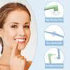 2Pcs Single Tufted Toothbrush Interspace Tuft Toothbrushes Compact Soft Tartar Remover Teeth Brush for Orthodontic Detail Cleaning Cracks Corners Gap Impurities (Green & Blue) view 4