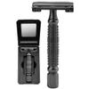 BAILI Butterfly Double Edge Safety Razor Reusable Manual Rust-proof Stainless DE Wet Shaving for Men Women with Mirrored Travel Case BD175C view 1