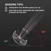BAILI Butterfly Double Edge Safety Razor Reusable Manual Rust-proof Stainless DE Wet Shaving for Men Women with Mirrored Travel Case BD175C view 3