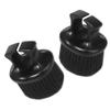 Baluue 2pcs Barber Supplies Portable Oil Brush Men's Beard Grooming Brush Hair Styling Tool view 1