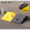 13cm High Car Ramps Heavy Duty Threshold Ramps Portable Lightweight Curb Ramp Driveway Threshold Ramps for Driveways Wheelchairs Vehicles view 2