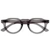 OPULIZE RIO Blue Light Blocking Reading Glasses - Flat Top Frame - Grey - Mens Womens - Spring Hinges - B53-7 - +1.00 view 1