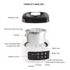 CNAOHGHN Hair Removal Hot Wax Machine,Wax Heater,Wax Therapy Machine,Suitable For Brazilian Waxing, Led Display,Contains materials for making scented DIY candles and hair removal wax blocks view 2