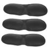 FOMIYES 15pcs Blindfold for Sleeping Lightproof Blindfold Three Eye Cover Sleeping Eye Mask Adjustable Comfortable Travel Household Use view 2