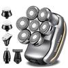 Electric Razor for Men, 5 in 1 Head Shavers for Bald Men 7D Electric Razor Grooming Kit Hair Trimmer Waterproof LCD Bald Head Shavers Wet/Dry view 1