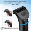 BarberBoss Body Groomer Men, Balls Trimmer Men, Groin & Body Hair Trimmer, Pubic Hair Trimmer for Men, Body Shavers for Men, Men's Pube Trimmer view 3