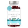 Ashwagandha High Strength Gummies (150) 1200mg per serv - Raspberry Flavoured Gummies for Adults - Sleep, Mind, Calm, Focus & Melatonin Support Supplements view 1
