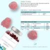 Ashwagandha High Strength Gummies (150) 1200mg per serv - Raspberry Flavoured Gummies for Adults - Sleep, Mind, Calm, Focus & Melatonin Support Supplements view 4