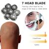 Electric Razor for Men, 5 in 1 7D Electric Head Shaver for Bald Men Electric Men's Grooming Kit Cordless Waterproof LCD Head Shavers Rechargeable view 3