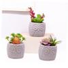 ABOOFAN Simulated Succulent Bonsai Pvc Plant Material Decor Whimsical Home Ornament Artificial Greenery Garland view 4