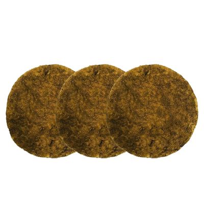 Cow Dung Cake - Mix Of Cow Dung And Paddy Husk, Kande/Upale, 100% Natural Indigenous, Used In Traditional Spiritual Rituals - Pack Of 3 (Approx. 100g Each)