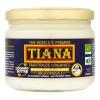 Omega-3 Virgin Coconut Cooking Butter 250ml (Pack of 4)  Organic, Cold Pressed & Odourless  Vegan Coconut Oil with Hempseed Omega-3  Dairy-Free Butter Alternative  Fairtrade  TIANA view 1