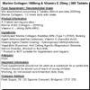 Marine (Fish) Collagen 1000mg & Vitamin C 20mg Tablets (360 Tablets) view 2
