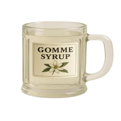 Gomme Sugar Syrup, Sugar Syrup for Cocktails, Cane Sugar Syrup for Drinks, Gomme Syrup, Mocktail Syrup, Premium Cocktail Essential, 70cl