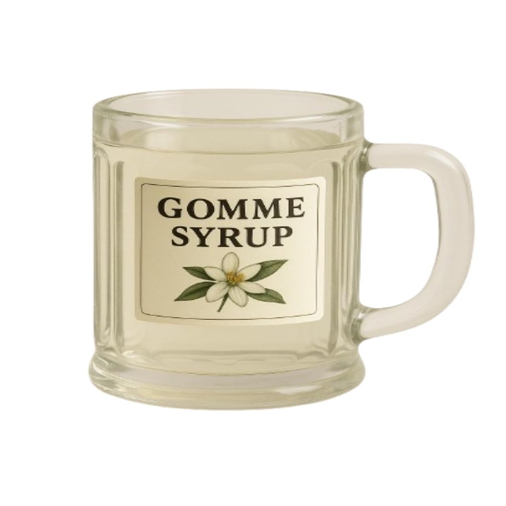 Gomme Sugar Syrup, Sugar Syrup for Cocktails, Cane Sugar Syrup for Drinks, Gomme Syrup, Mocktail Syrup, Premium Cocktail Essential, 70cl