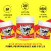NaughtyBoy Energy Pre-Workout Powder - Strawberry Mango, 30 Servings, All-in-One Pump, Performance & Focus Formula, 200mg Caffeine,Transparent Formula view 4