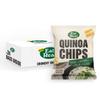 Eat Real, Quinoa Chips, Sour Cream & Chive, 24 x 20g, Gluten-Free Crisps Multipack, Vegan-Friendly, Healthy Plant-Based Snacks view 1