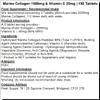 Marine (Fish) Collagen 1000mg & Vitamin C 20mg 180 Tablets view 2