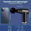 1pc Massage Gun, Deep Tissue Muscle Handheld Percussion Massager, Ultra Small Elegant Silent Design, Gift for Men & Women view 3