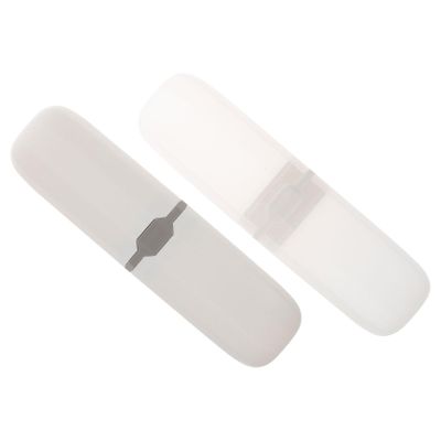 Beaupretty Toothbrush Travel Case Toothbrush Cover 2Pcs Portable Capsule Case for Protecting Head During Travel Outdoor Use Compact Lightweight Storage Solution for Men Women