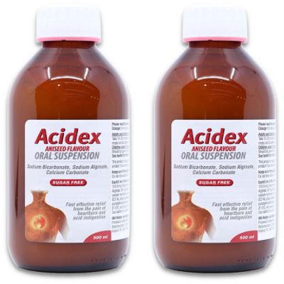 2 x Acidex Aniseed 500ml
