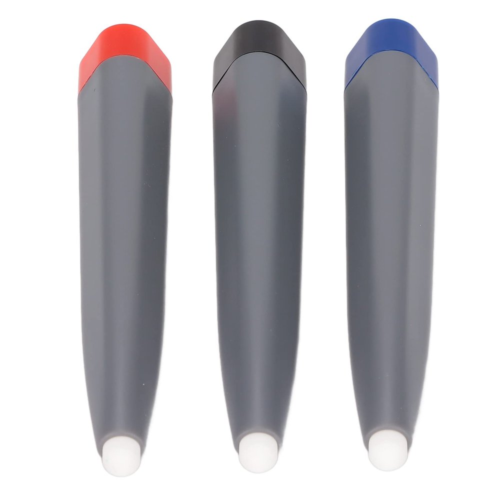 3Pcs Touch Screen Stylus Pen Durable Wide Application Infrared Tablet Stylus 3 Pieces for Electronic Whiteboard Presentation Touch Screen Presentation Multimedia Classroom