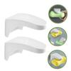 Amosfun 2pcs Magnetic Soap Holder for Wall Draining Soap Rack for Bathroom Sink Kitchen Counter view 4