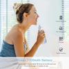 GeRRiT Professional Cordless Rechargeable Dental Oral Irrigator Ultra Water Jet for Teeth Braces Care IPX7 Waterproof 240ML Water Tank for Travel and Home Use view 2