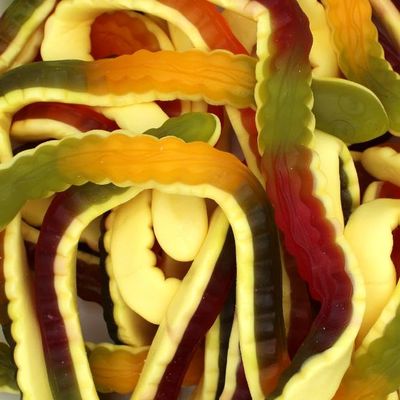 Yellow Snakes 1kg Sweet Pouch