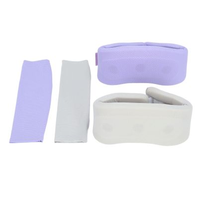 2 Set Soft Foam Neck Brace,Adjustable Neck Support Brace for Travel Nap Office