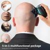 Electric Razor for Men, Bald Head Clipper Rechargeable Face Beard Shaver 5 Floating Heads Shaver Razor Body Washable IPX7 Waterproof Men Home/Travel Use view 4