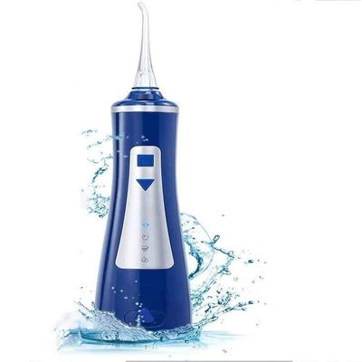 GeRRiT Water Flosser Portable Dental Oral Irrigator with 4 Modes, Rechargeable Waterproof Teeth Cleaner for Home and Travel -220ml Detachable Reservoir