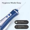 GeRRiT Water Flosser Portable Dental Oral Irrigator with 4 Modes, Rechargeable Waterproof Teeth Cleaner for Home and Travel -220ml Detachable Reservoir view 4