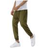 Gefomuofe Men's Tracksuit Bottoms with Side Button Placket, Basketball Sweatpants, Striped Sweatpants, Elastic Waistband, Jogging Bottoms with Pockets, Buttons, Loungewear, Sportswear, Sports, N view 1