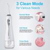 GeRRiT Cordless Water Flosser,Portable Multifunction Water Flosser,USB Charging, IPX7 Waterproof,Dental Oral Irrigator for Home Travel, 230ML view 4