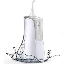 GeRRiT Cordless Water Dental Flosser, Portable Oral Irrigator for Teeth, Braces, Rechargeable & IPX7 Waterproof Teeth Cleaner for Home Travel