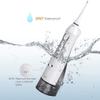 GeRRiT Cordless Water Flosser Teeth Cleaner, USB Rechargable Dental Oral Irrigator for Home and Travel, IPX7 Waterproof 3 Modes and 3 Jet NozzlesWater Flosser for Oral Care view 3