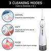 GeRRiT Cordless Dental Oral irrigator, Portable and Rechargeable IPX7 Waterproof Water Flosser for Home and Travel, Braces & Bridges Care, 3 Modes view 4