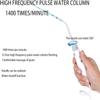 GeRRiT Water Flosser for Teeth, Dental Oral Irrigator with 6 Jet Tips, 600ML Water Tank, Non-Slip Base, Quiet Electric Flosser for Braces Care, Teeth Cleaner view 4