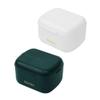 CASNO Orthodontic Retainer Tooth Braces Box Soaking Container Denture Storage Bath Box With Strainer Denture Case For Cleaning view 2