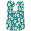 Beard Bib Apron for Men, Beard Trimming Hair Catcher Bib for Shaving, Non-Stick Beard Cape Grooming Cloth with 2 Suction Cups, Gifts for Dad Husband Boyfriend, Daisy Flowers Green Background view 3