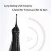 GeRRiT Tooth cleaner Water Dental Flosser Cordless,Teeth Cleaner with Intelligent Timing&4 Modes, Rechargable Portable Waterproof Oral Irrigator,Teeth Cleaner Picks for Home Travel view 2